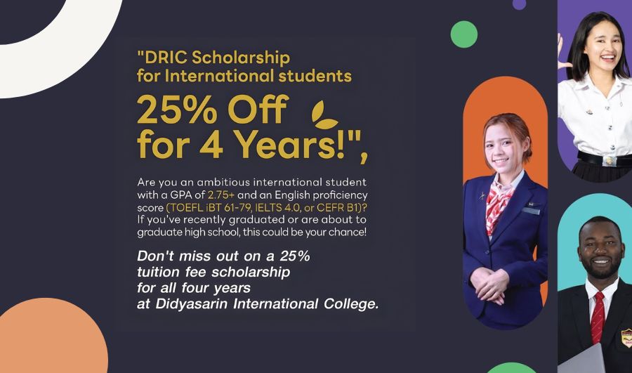 Scholarships of Didyasarin International College
